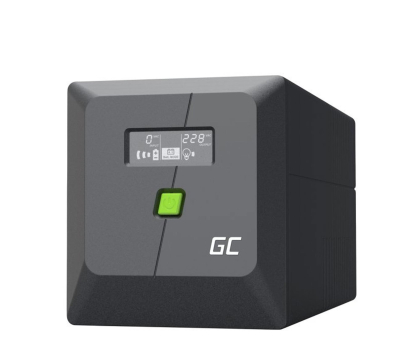 UPS (zasilacz awaryjny) Green Cell UPS PowerProof (1000VA/600W, LCD) UPSLM600 / 5904326375604